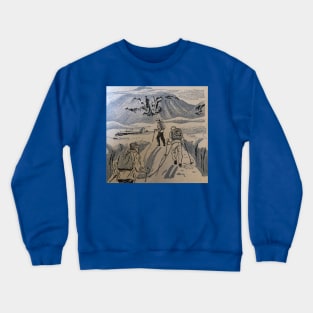 Up to the moutain! Crewneck Sweatshirt